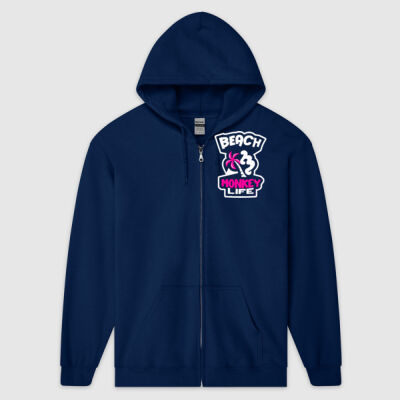 Bajari Graphic Full Zipped Hoodie  Thumbnail