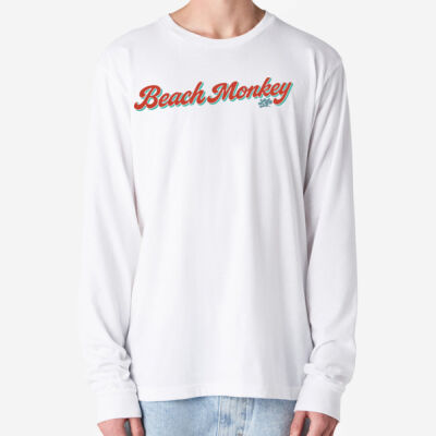 Beach Monkey Life Malibu Cotton Crew Long Sleeve  Thumbnail