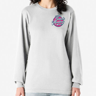 Beach Monkey Life Sapodilla26  Crew Graphic Cotton Crew Long Sleeve   Thumbnail