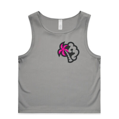 Beach Monkey Life MG24W Crew Graphic Racer Tank Thumbnail