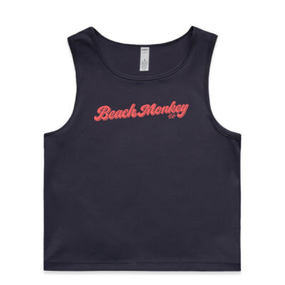 Spit Lagoon Crew Graphic Racer Tank Thumbnail