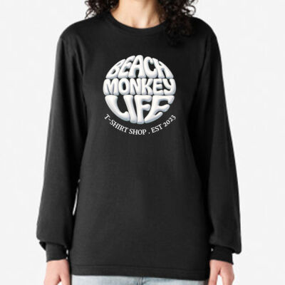 Bajari Women Long Sleeve Crew Graphic Tee Thumbnail
