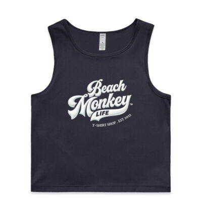 Long Bay Women Racer Back Graphic Tank Thumbnail