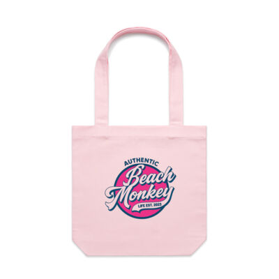 Beach Monkey Life Sapodilla26 Canvas Tote  Thumbnail
