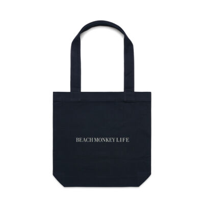 Beach Monkey Life Gold Coast 26N Canvas Tote   Thumbnail