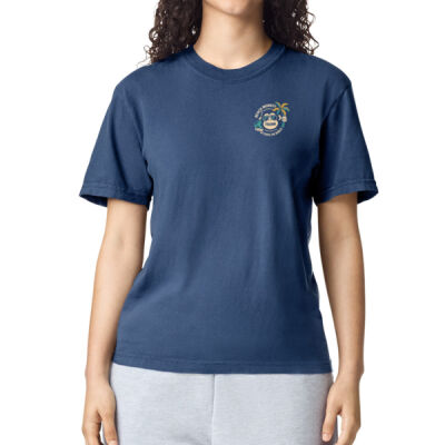 Music Travel Love – We Travel the World Collection - White Sand Island Phi Graphic Tee    Thumbnail
